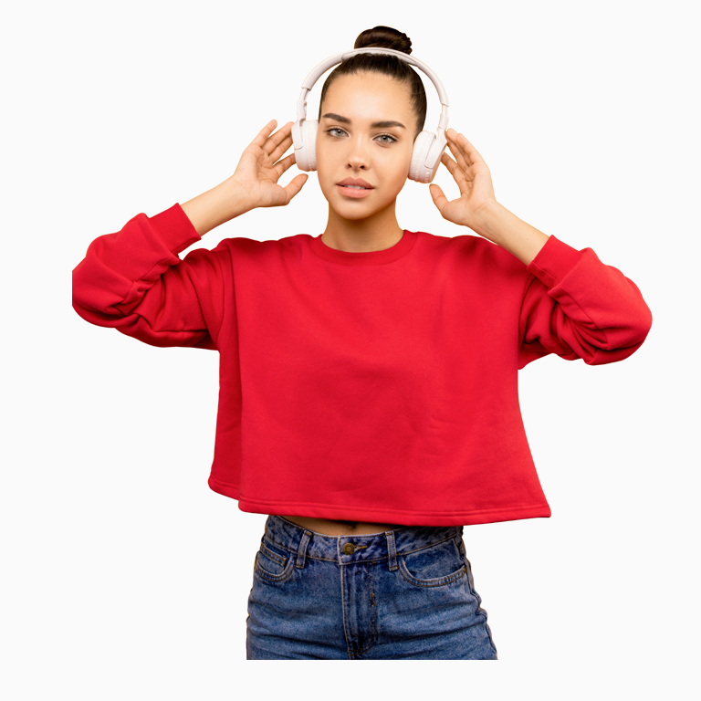Ladies Top Red